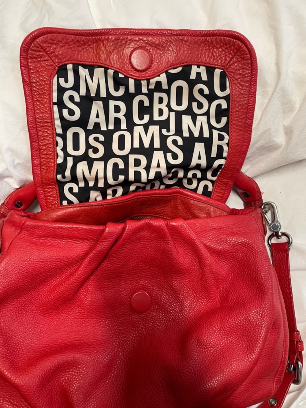 Marc Jacobs Leather Top-Handle Tote with Silver hardware - Picture 8 of 12